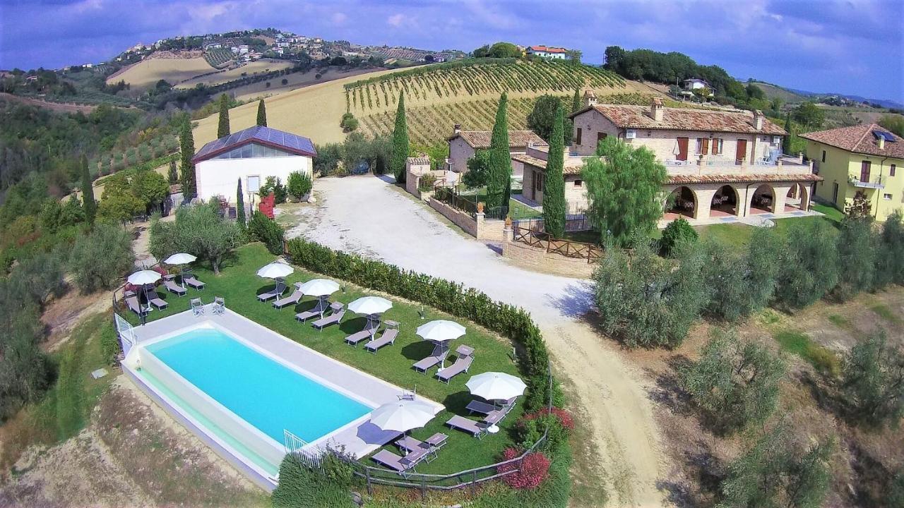Agriturismo Alla Solagna Colli del Tronto Kültér fotó