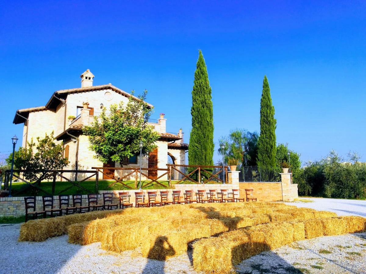Agriturismo Alla Solagna Colli del Tronto Kültér fotó