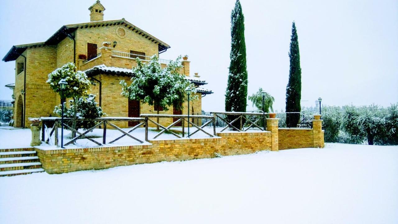 Agriturismo Alla Solagna Colli del Tronto Kültér fotó