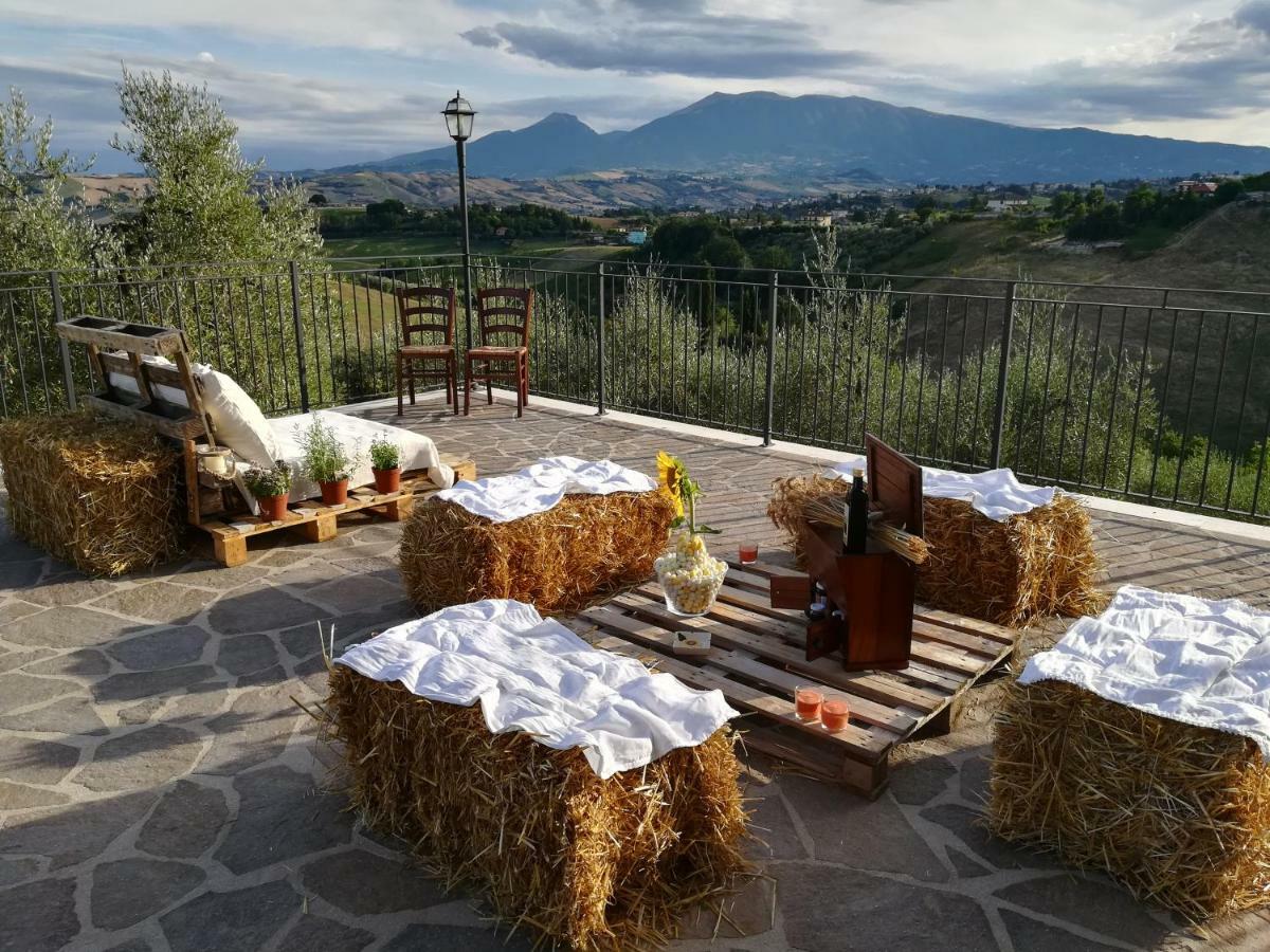 Agriturismo Alla Solagna Colli del Tronto Kültér fotó