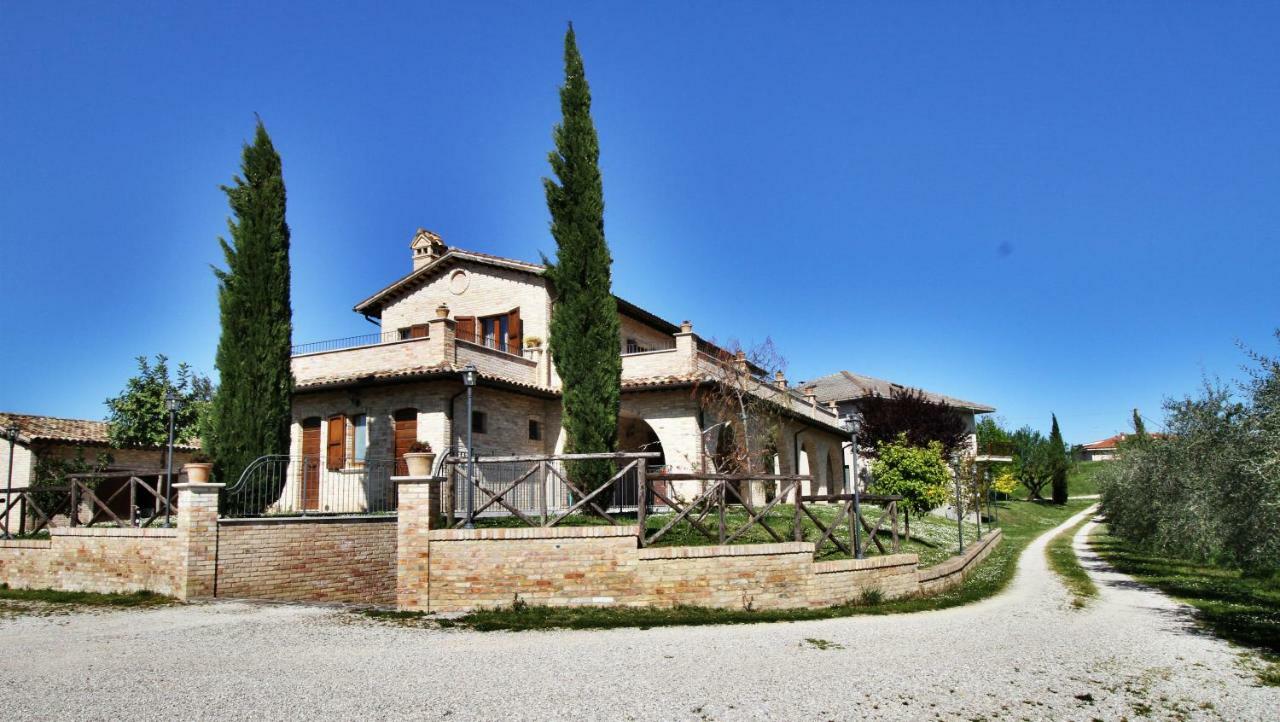 Agriturismo Alla Solagna Colli del Tronto Kültér fotó