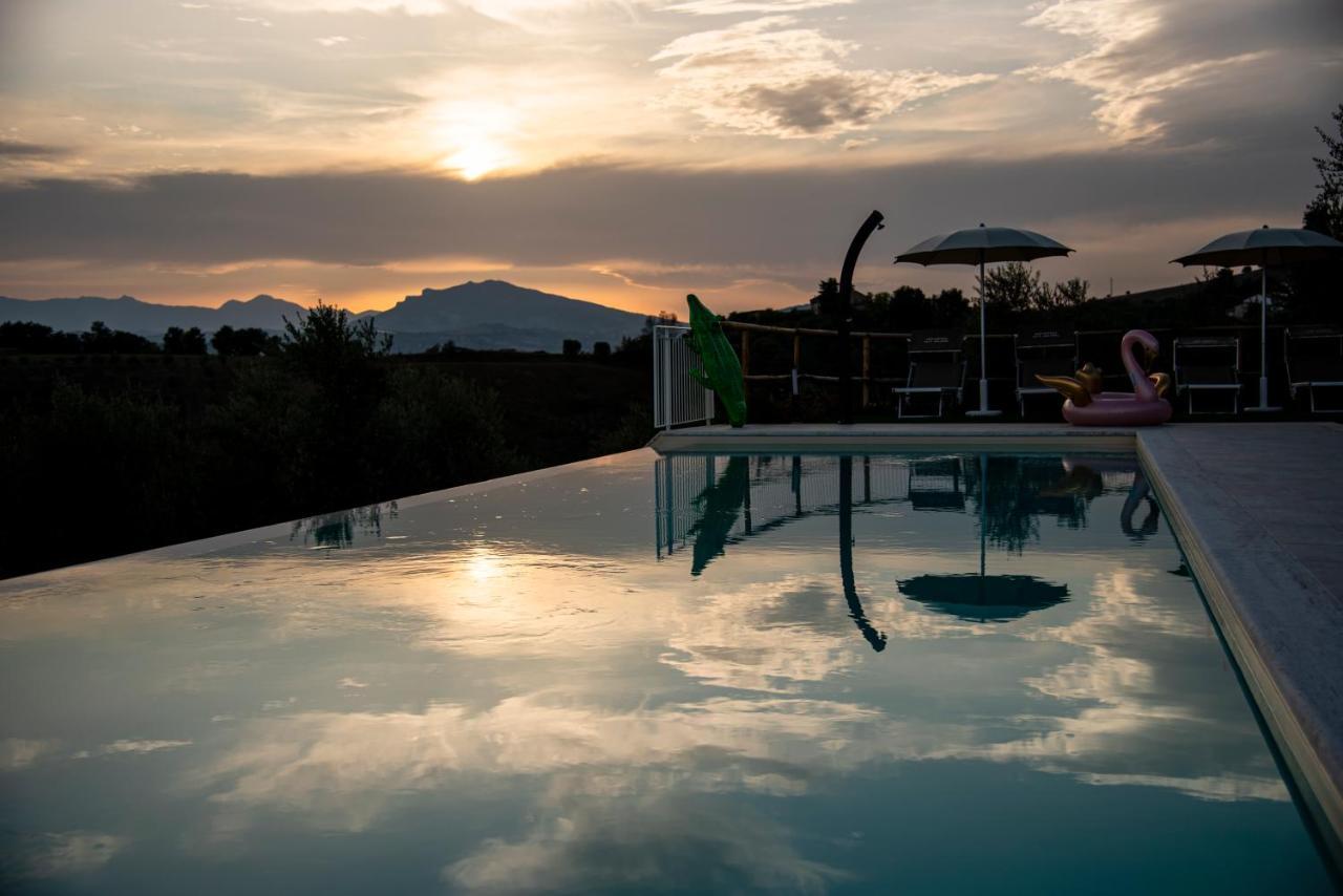 Agriturismo Alla Solagna Colli del Tronto Kültér fotó
