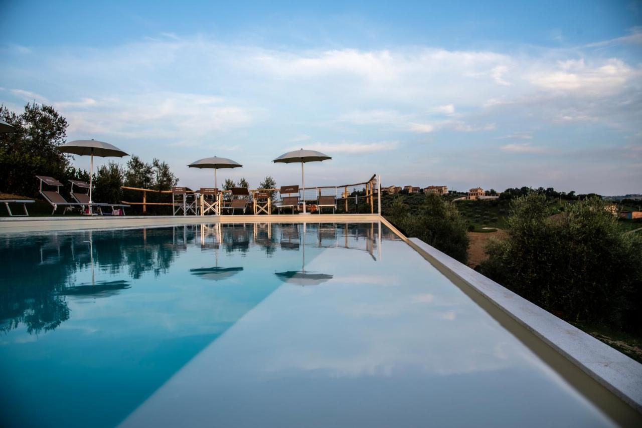 Agriturismo Alla Solagna Colli del Tronto Kültér fotó