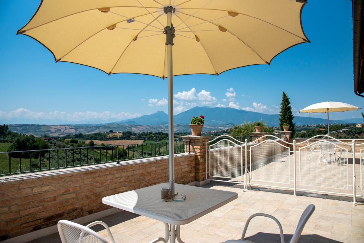 Agriturismo Alla Solagna Colli del Tronto Kültér fotó