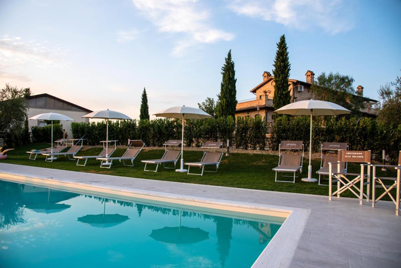 Agriturismo Alla Solagna Colli del Tronto Kültér fotó