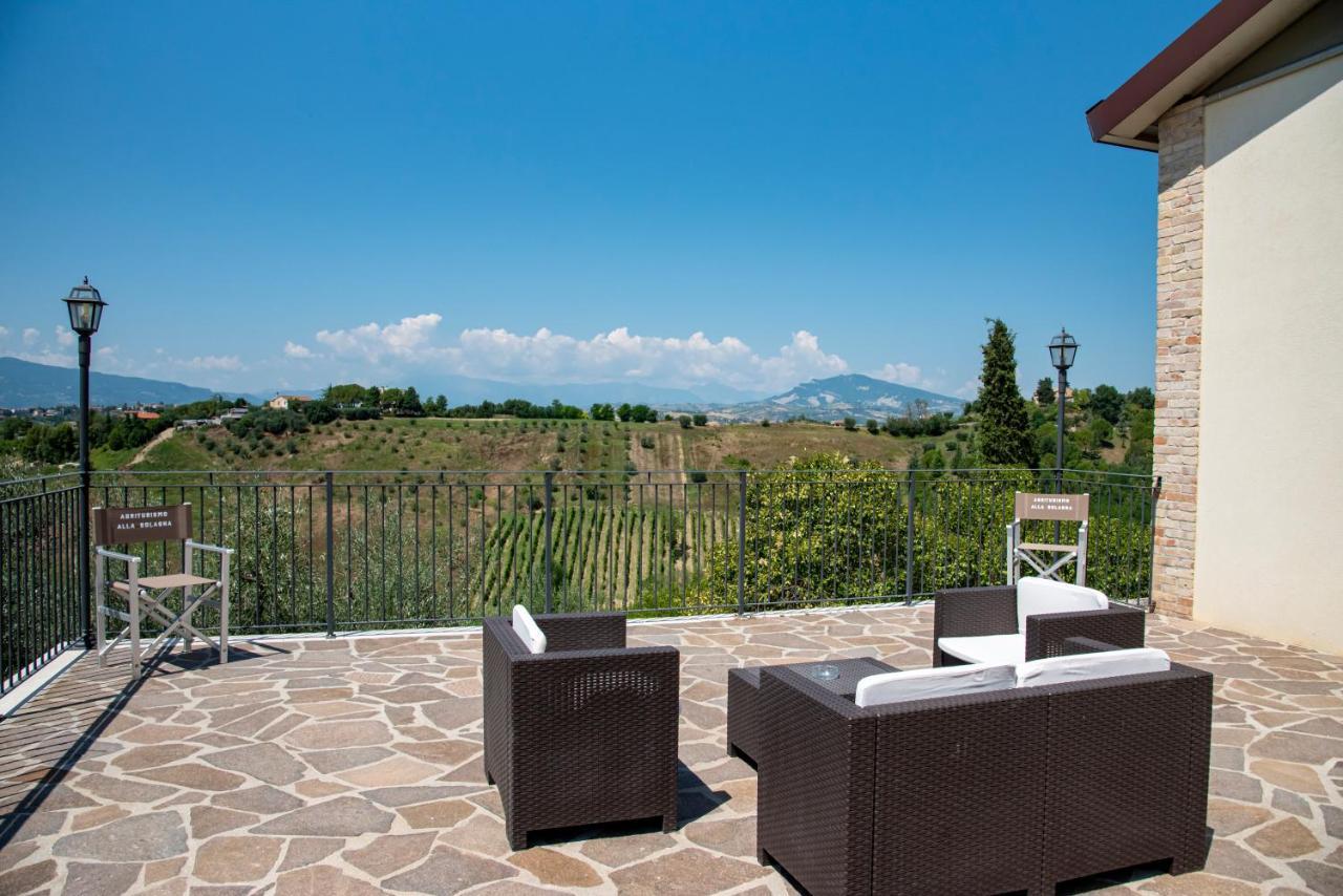Agriturismo Alla Solagna Colli del Tronto Kültér fotó