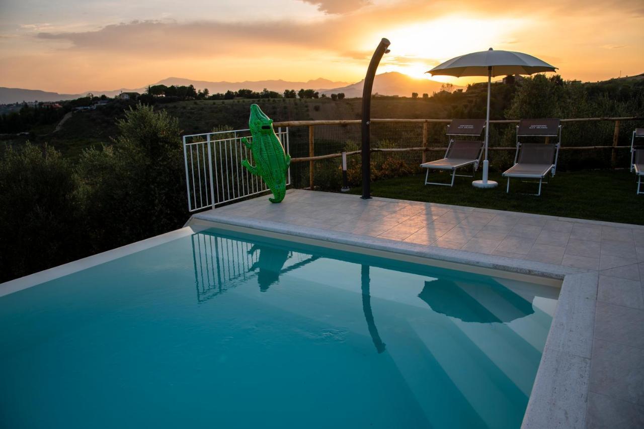 Agriturismo Alla Solagna Colli del Tronto Kültér fotó