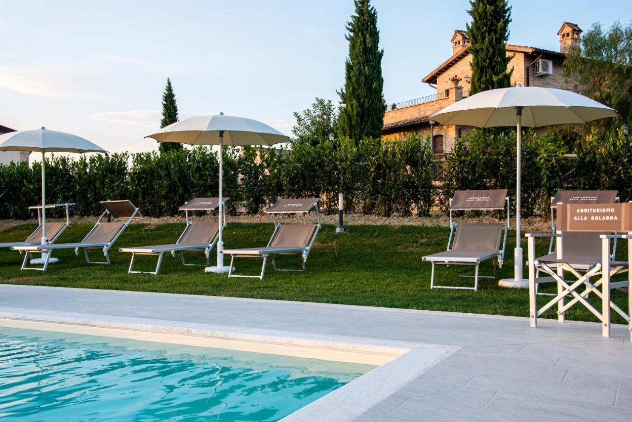 Agriturismo Alla Solagna Colli del Tronto Kültér fotó