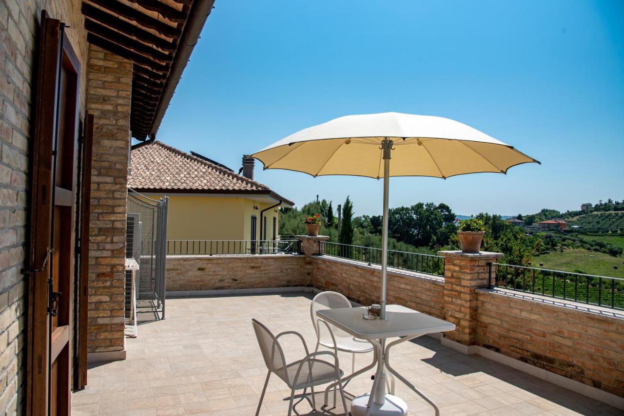 Agriturismo Alla Solagna Colli del Tronto Kültér fotó