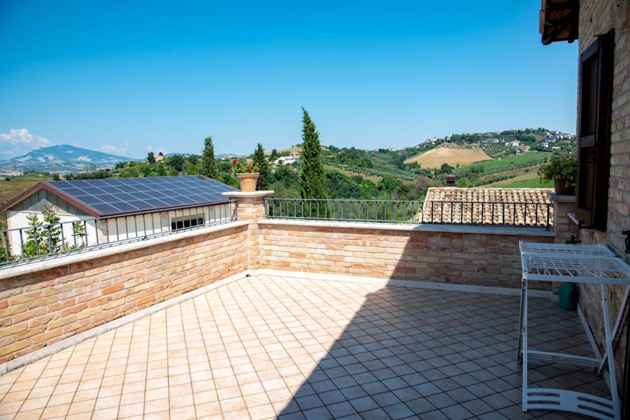 Agriturismo Alla Solagna Colli del Tronto Kültér fotó