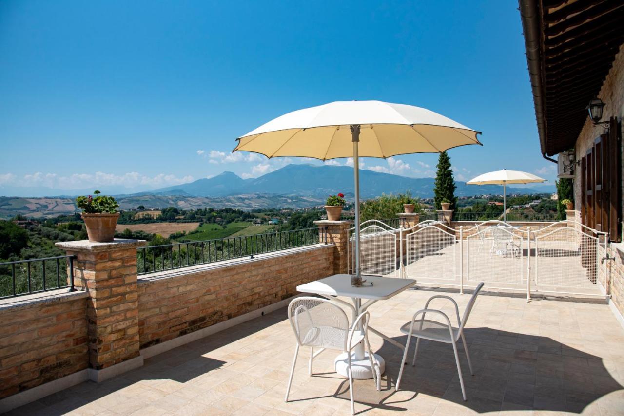 Agriturismo Alla Solagna Colli del Tronto Kültér fotó